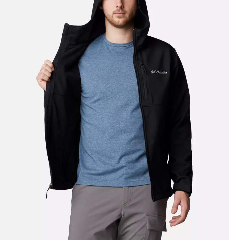 Ανδρικό μπουφάν softshell με κουκούλα ascende ii - Ψηλό