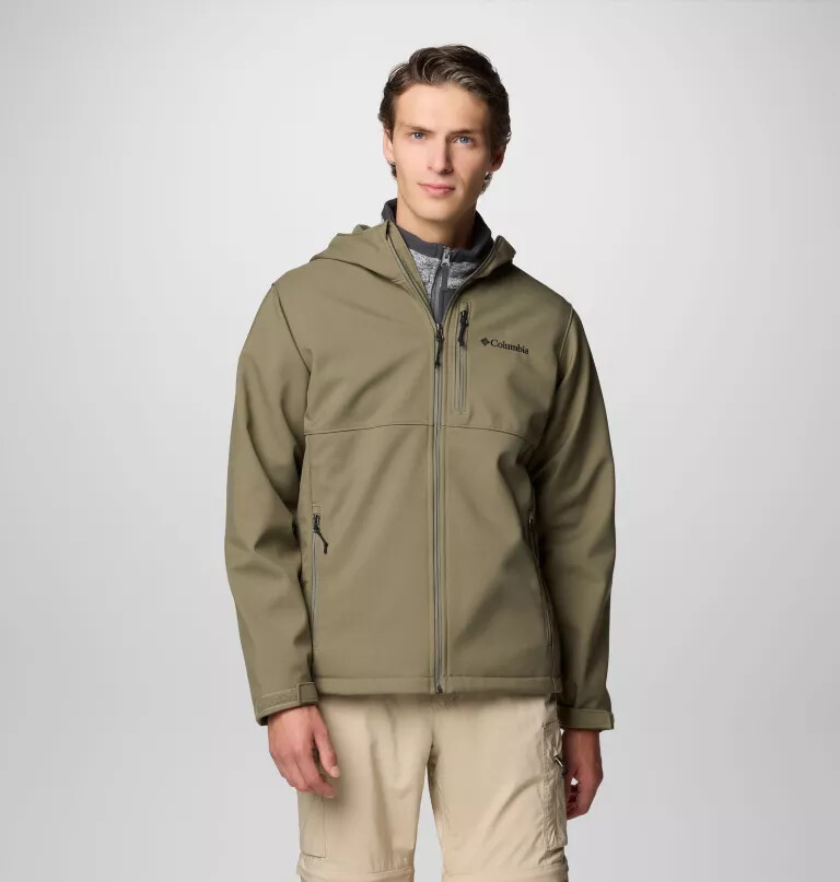 Ανδρικό μπουφάν softshell με κουκούλα ascende ii - Ψηλό