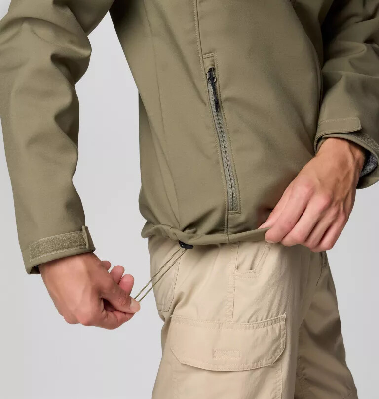 Ανδρικό μπουφάν softshell με κουκούλα ascende ii - Ψηλό