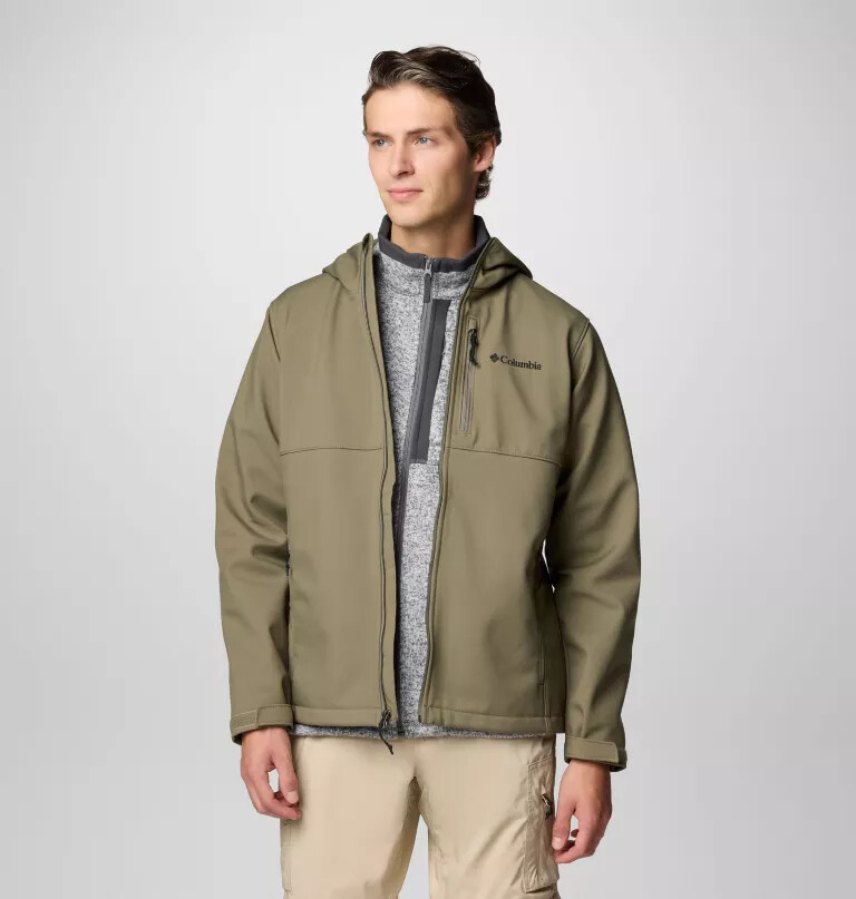 Ανδρικό μπουφάν softshell με κουκούλα ascende ii - Ψηλό