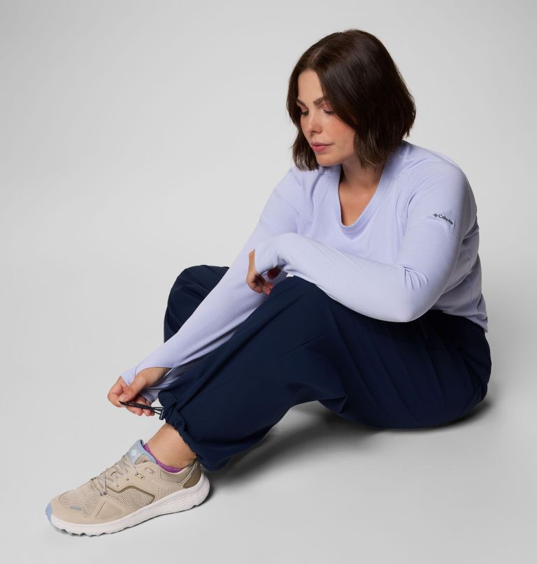 Γυναικείο Παντελόνι brea falls από Νάιλον - plus size