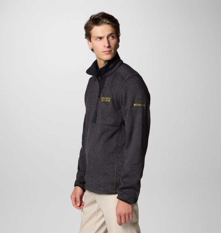 Ανδρικό collegiate Πουλόβερ weather με Φλις και Μισό Φερμουάρ - oregon