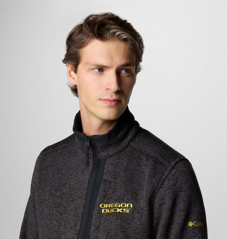 Ανδρικό collegiate Πουλόβερ weather με Φλις και Μισό Φερμουάρ - oregon