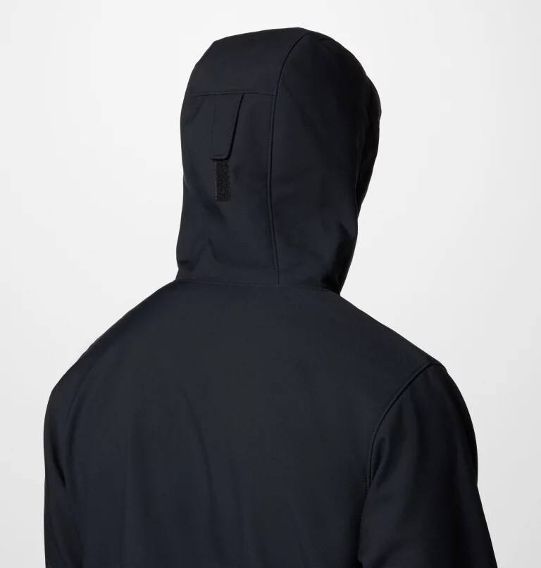 Ανδρικό μπουφάν softshell με κουκούλα ascende ii